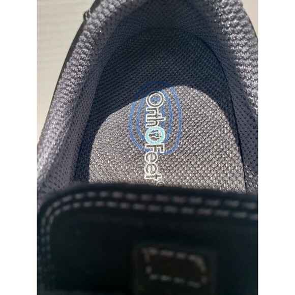 Orthofeet Serene T Strap 891  Black Orthopedic Adjustable Comfort Shoes 11EE - Picture 10 of 14